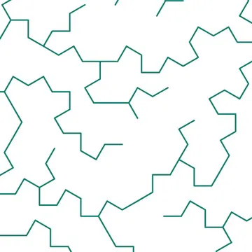 A square maze built from Spectre monotile cells