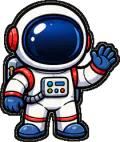 Astronaut start marker