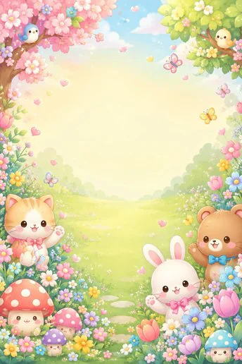 Kawaii scene sample